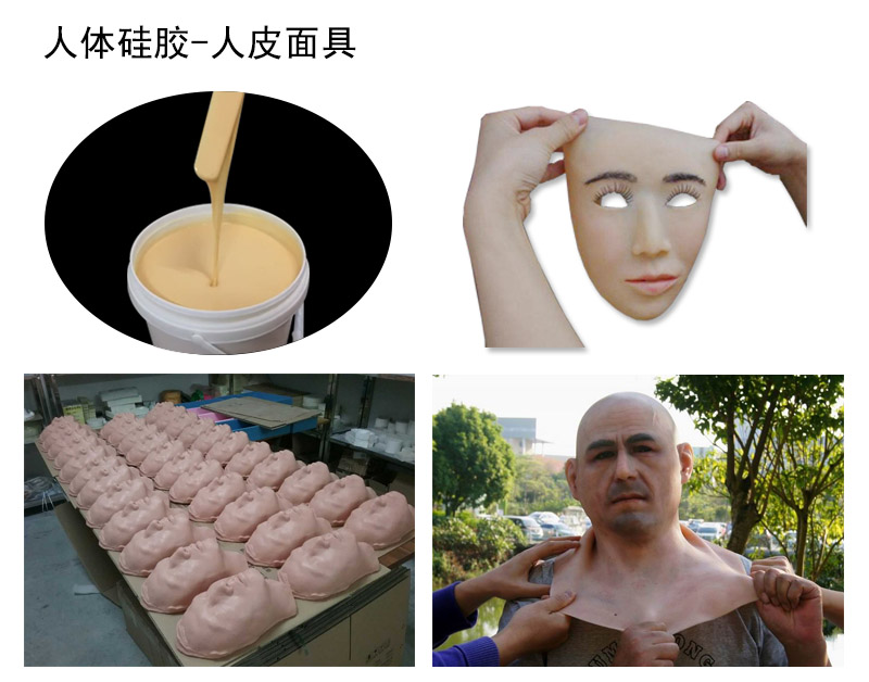 人體硅膠可以制作仿真面具嗎？